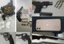 Operação da PM apreende armas, drogas e detém suspeitos em Petrolina