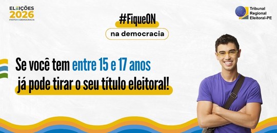 TRE-PE promove Semana do Jovem Eleitor para incentivar estudantes a tirarem o primeiro título