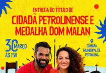 Após aprovação, Entrega de Título de Cidadã Petrolinense e Medalha Dom Malan para Rosa Amorim já tem data marcada