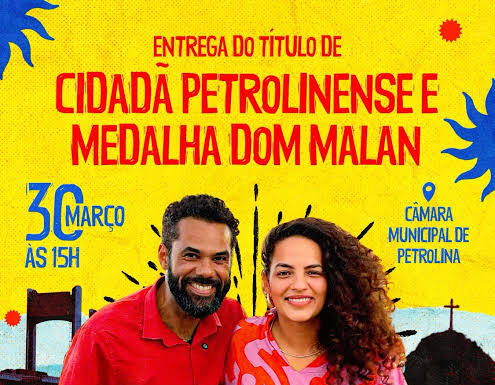 Após aprovação, Entrega de Título de Cidadã Petrolinense e Medalha Dom Malan para Rosa Amorim já tem data marcada