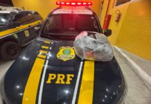 PRF apreende maconha embaixo de estepe de carro em Petrolina