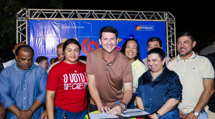 Prefeito Simão Durando assina ordem de serviço para reforma e ampliação de creche no Alto do Cocar