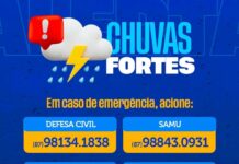 Após superar média histórica, Petrolina entra em alerta para chuvas intensas