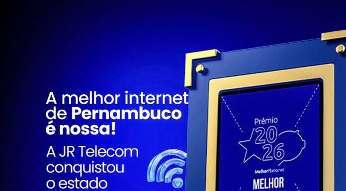 JR Telecom conquista cinco categorias e domina prêmio de melhor internet de Pernambuco em 2026