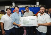 Simão Durando, Antonio Coelho e Fernando Filho anunciam investimentos para irrigação e pavimentação da zona rural