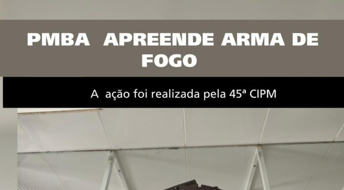 Polícia Militar apreende arma de fogo em Curaçá (BA)