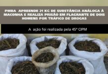 Dupla é presa em flagrante por tráfico de drogas em Curaçá (BA)