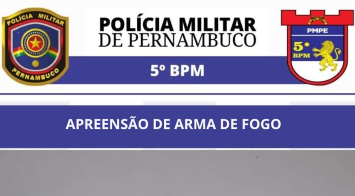 Polícia Militar apreende revólver durante abordagem no bairro João de Deus, em Petrolina