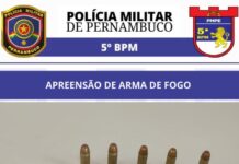Polícia Militar apreende arma de fogo no bairro Portal da Cidade, em Petrolina