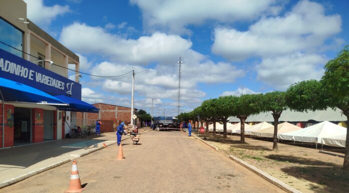 Preparativos para a Exporajada incluem mutirão de limpeza da prefeitura