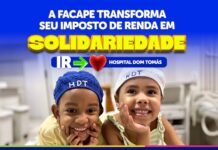 Facape oferece preenchimento gratuito do IRPF e mobiliza doações para o Hospital Dom Tomás