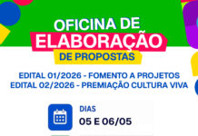 Oficina de capacitação fortalece acesso a editais em Casa Nova nos dias 05 e 06 de maio