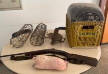 PMBA apreende arma de fogo e combate a caça ilegal de animais silvestres em Juazeiro