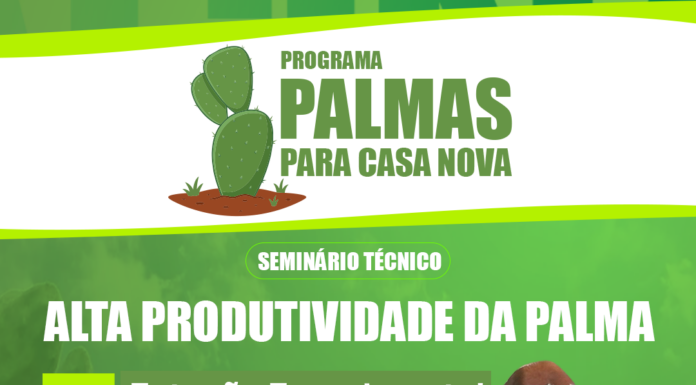 Seminário técnico em Casa Nova aborda alta produtividade da palma forrageira nesta sexta (10)
