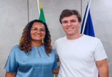 Lucinha Mota anuncia pré-candidatura a deputada federal ao lado de Miguel Coelho