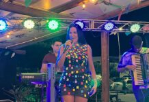 Mel Rios, a voz romântica do forró está no palco do Forrroteria