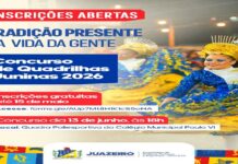 Concurso de Quadrilhas Juninas 2026 com mais de R$ 27 mil em premiações: inscrições seguem abertas até sexta-feira (15) em Juazeiro