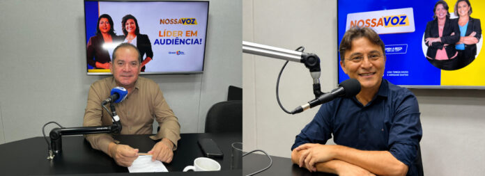 Vereador, Ronaldo Silva, e pré-candidato à Alepe e ex-vereador de Petrolina, Elismar Gonçalves. Fotos: Mídias Sociais