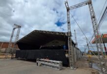 Pra Sempre São João: estrutura do evento avança no bairro Pedro Raimundo e clima junino toma conta de Petrolina