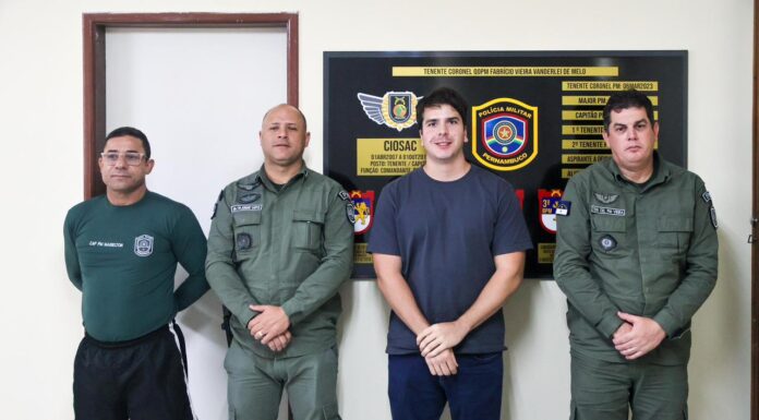 Em visita ao 5º BPM de Petrolina, Antonio Coelho, anuncia vinda de novos investimentos para o efetivo policial da região