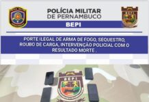 BEPI intercepta assaltantes na BR-232, prende suspeitos e resgata motorista feito refém no Sertão
