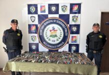 Guarda Civil Municipal retirou centenas de armas brancas das ruas de Petrolina nos últimos cinco meses