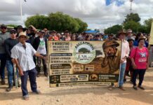 Agricultores rurais protestam em Petrolina contra multas e restrições ambientais da área de preservação do Tatu Bola no sertão de Pernambuco