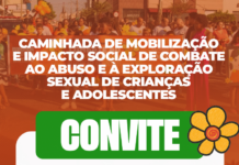 Caminhada contra o abuso e a exploração sexual infanto-juvenil será realizada no dia 18 de maio em Casa Nova