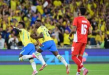 Brasil goleia o Panamá por 6 a 2 em amistoso e anima torcida antes da Copa do Mundo