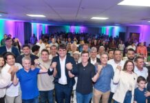 Miguel Coelho recebe apoio do Podemos para sua pré-candidatura ao Senado