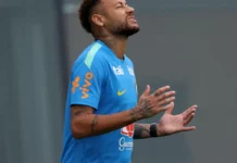 Neymar treina sem restrições com o grupo pelo segundo dia seguido