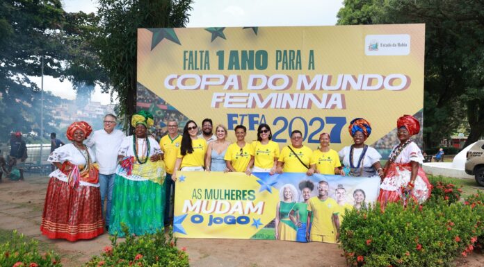 Bahia dá início à contagem regressiva para a Copa do Mundo FIFA de Futebol Feminino 2027