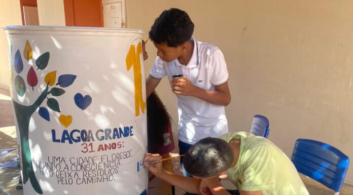 Programa ‘Lagoa Grande Cidade Limpa’ é lançado para estudantes com foco na conscientização ambiental e cidadã