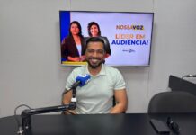 São João de Petrolina: prefeitura investe em formação para ambulantes que vão trabalhar na festa O diretor-presidente da Agência Municipal de Vigilância Sanitária de Petrolina, Acácio Andrade, em entrevista ao programa Nossa Voz desta segunda-feira (1º). Foto: Mídias Sociais/Nossa Voz