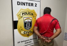 Homem com mandado de prisão por homicídio na Paraíba é preso em Cabrobó