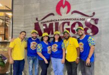 Torcida 100,7 Rumo ao Hexa transforma estreia da Seleção em grande festa na Churrascaria dos Amigos, em Petrolina
