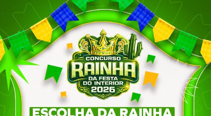 Concurso Rainha do Interior 2026 acontece neste sábado em Casa Nova