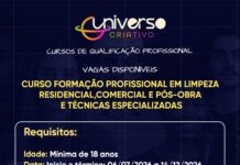 Oportunidade: Fundação Nilo Coelho abre inscrições para formação profissional gratuita em limpeza em parceria com empresa especializada