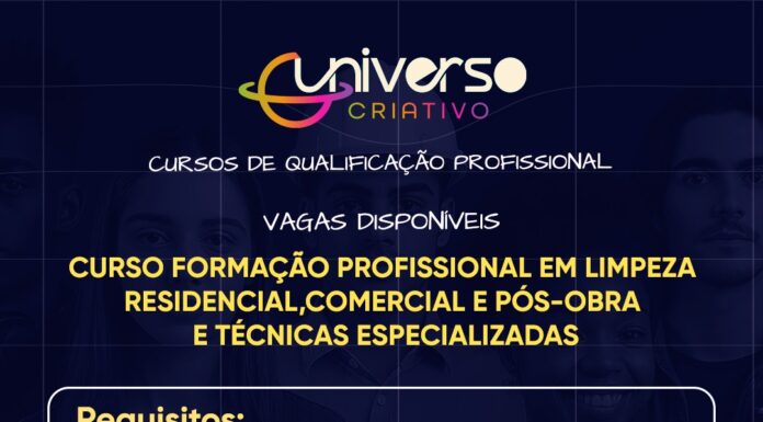 Oportunidade: Fundação Nilo Coelho abre inscrições para formação profissional gratuita em limpeza em parceria com empresa especializada