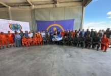 Petrolina ganha novo hangar do Centro Integrado de Operações Aéreas; governadora Raquel Lyra e o secretário de Defesa Social, Alessandro Carvalho, fazem a entrega