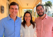 Miguel Coelho publica foto com Raquel Lyra e Túlio Gadêlha e reforça ofensiva por vaga na chapa