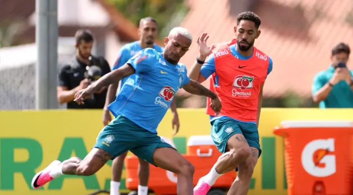 Wesley é cortado da Seleção Brasileira por lesão em amistoso