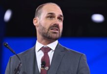 STF condena Eduardo Bolsonaro a 4 anos e 2 meses de prisão por tentar interferir em julgamento da trama golpista