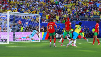 Vini Jr. marca golaço, mas Brasil só empata com Marrocos na estreia da Copa