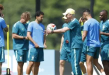 Seleção brasileira se reapresenta e faz 1º treino para encarar Haiti