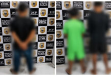 Polícia apreende três adolescentes por ato infracional em Petrolina