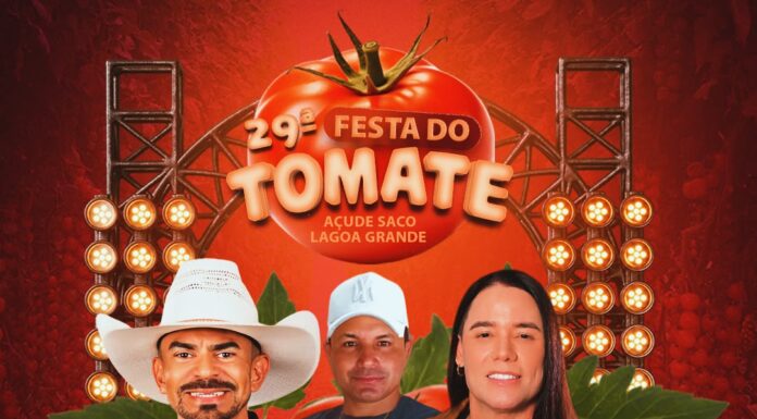 Lagoa Grande: Festa do Tomate e encerramento da 20ª Copa do Tomate vão movimentar o Povoado de Açude Saco II nos dias 17 e 18 de julho