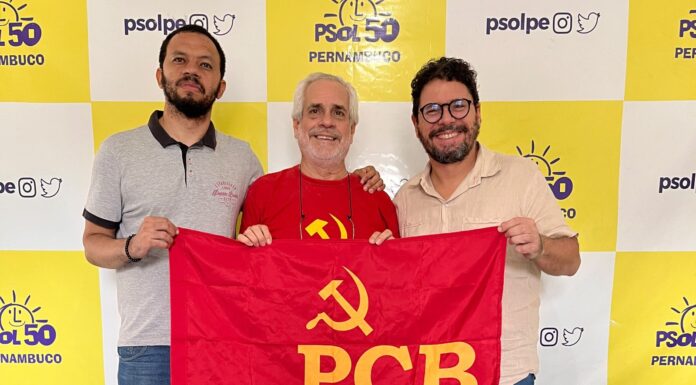 Ivan Moraes recebe apoio do PCB para disputar o governo de Pernambuco