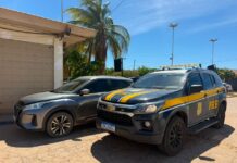 PRF recupera em Juazeiro veículo roubado anunciado no Facebook Marketplace