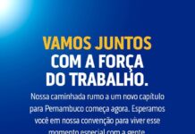Convenção do União Brasil apresenta Miguel Coelho ao Senado ao lado de Raquel Lyra